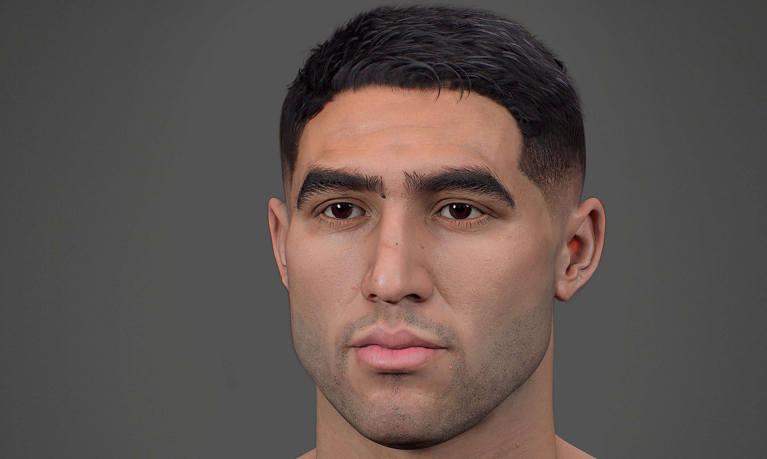 Abstract 3D digital art